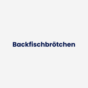 Backfischbrötchen
