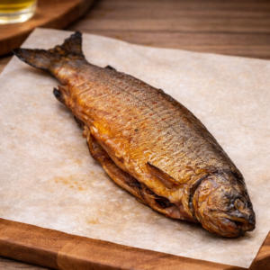 Saibling geräuchert - Fischer in Rerik - Fischereibetrieb Maik Never